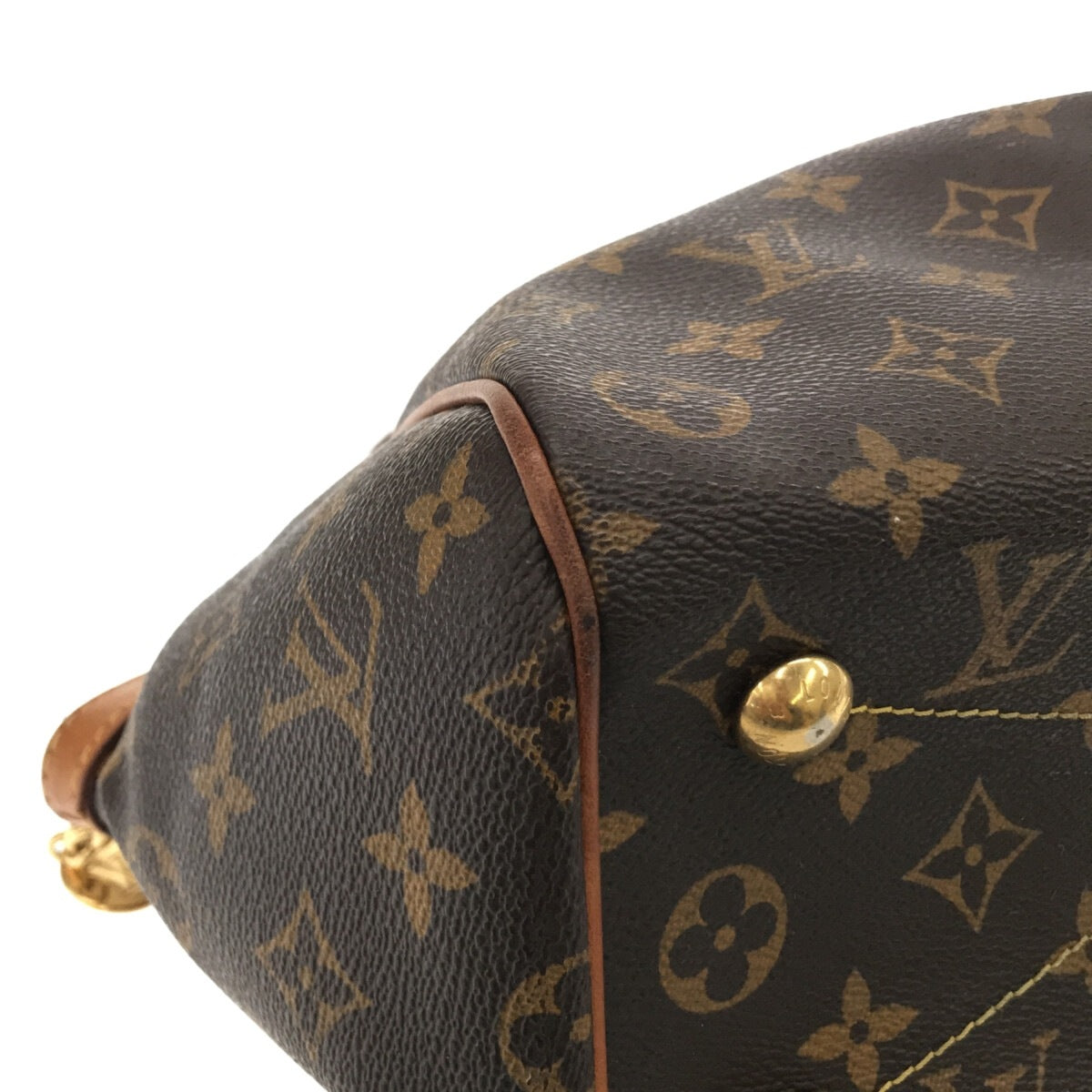 Louis Vuitton Tivoli PM Handbag Monogram Canvas