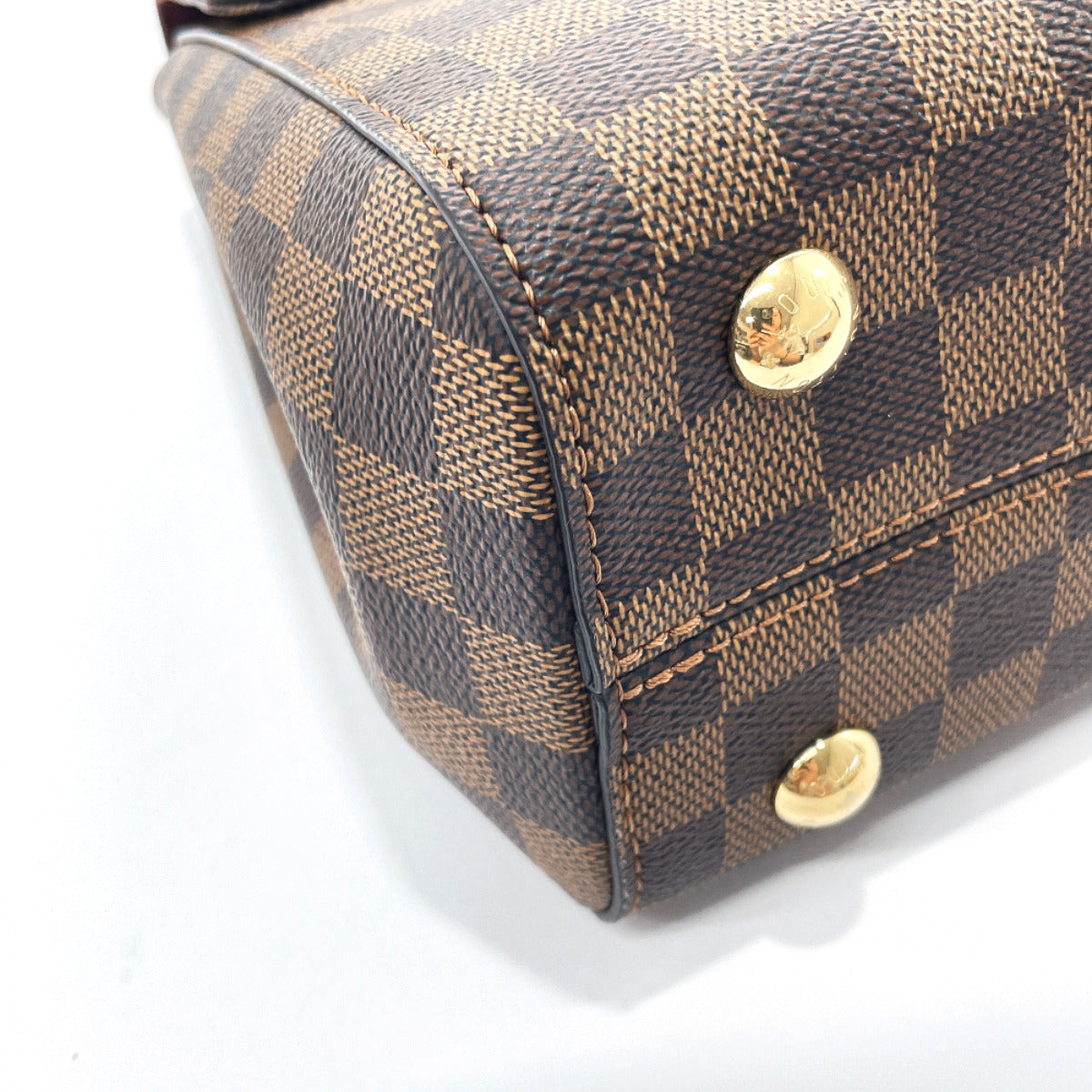 Louis Vuitton Bond Street Shoulder Bag Damier Ebene Canvas