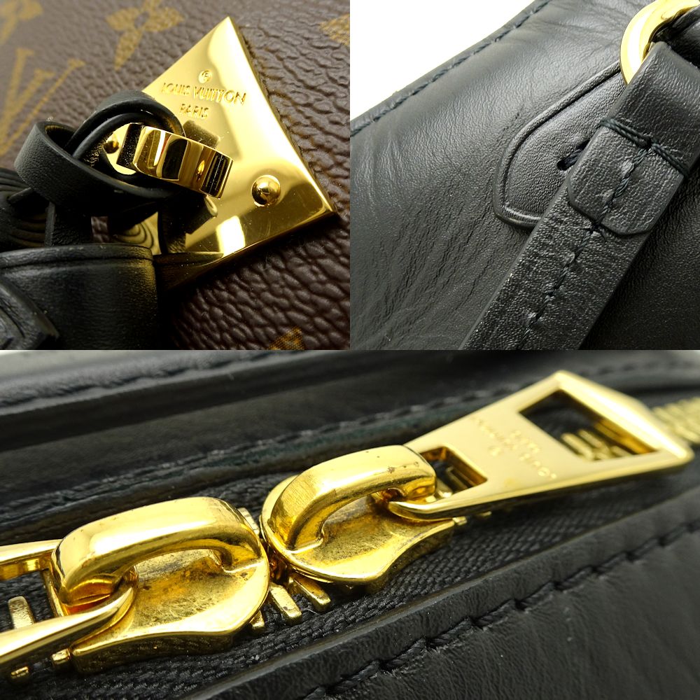 Louis Vuitton Monogram Santonge Noir Diagonal Shoulder Bag