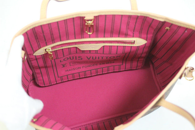 Louis Vuitton Neverfull PM Tote Bag Monogram Brown