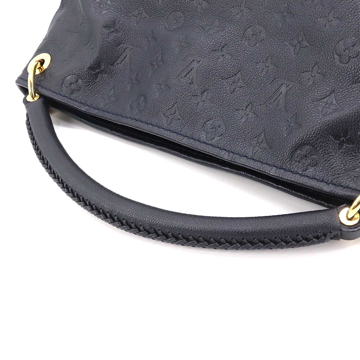 Louis Vuitton Monogram Implant Artsy MM Shoulder Bag Leather Infini