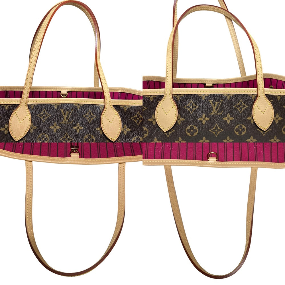 Louis Vuitton Neverfull PM Handbag Tote Bag Shoulder Bag