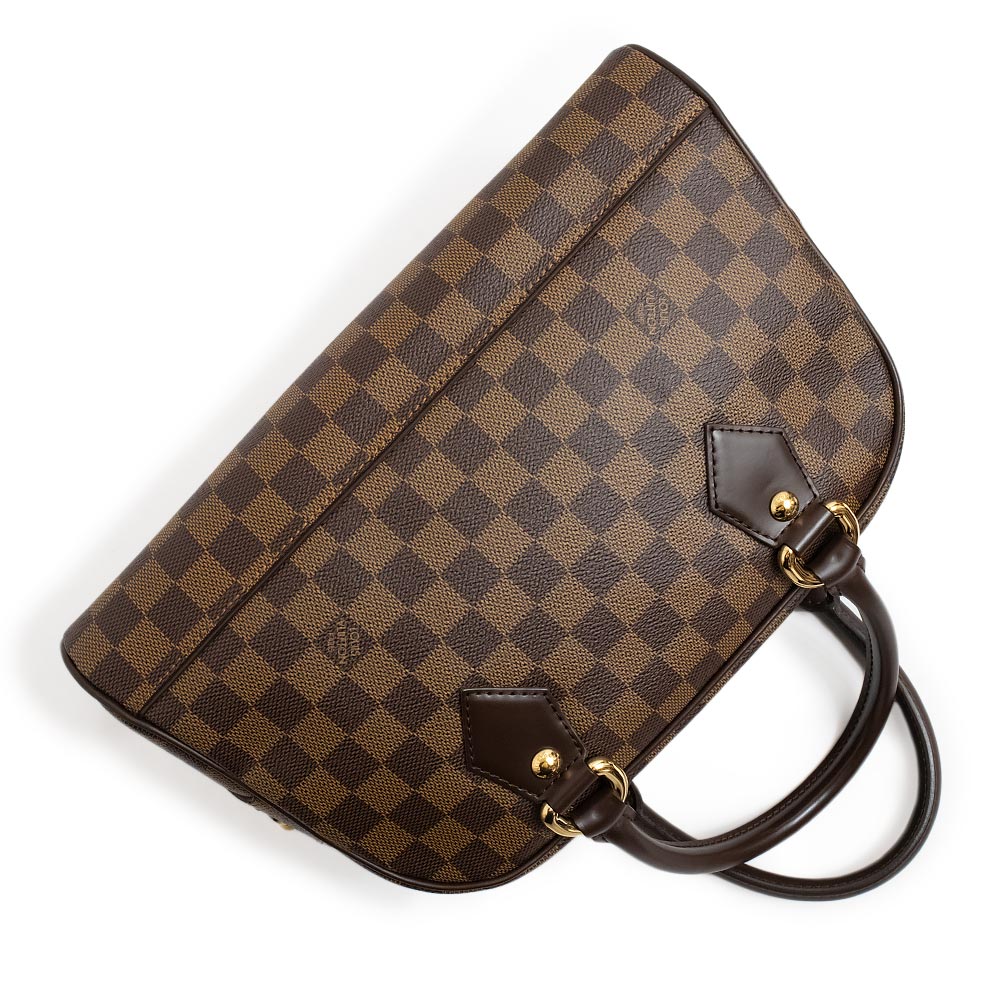 Louis Vuitton Duomo Handbag Damier Brown Tea