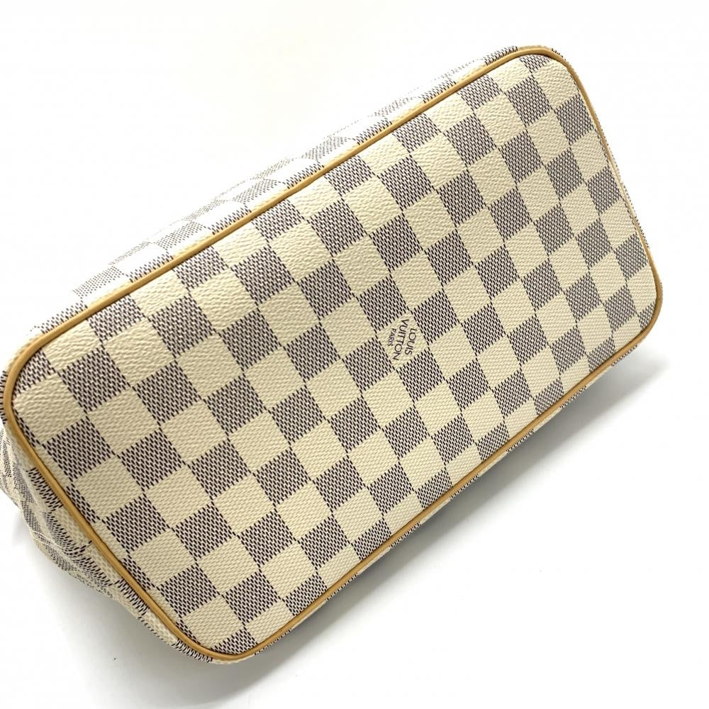 Louis Vuitton Saleya PM Damier Azur White Shoulder Bag