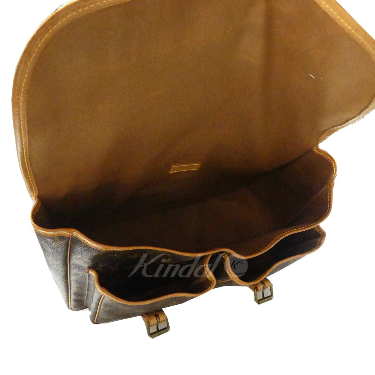 Louis Vuitton Monogram Sack Bass Shoulder Bag Brown