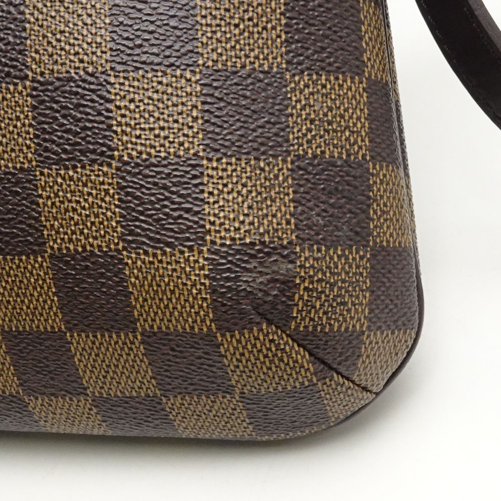 Louis Vuitton  Damier M tte Salsa Ebene Diagonal Shoulder Brown