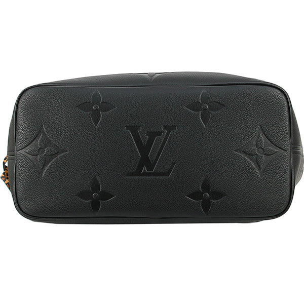 Louis Vuitton Neverfull MM Giant Wild at Heart Monogram Implant Leather Black