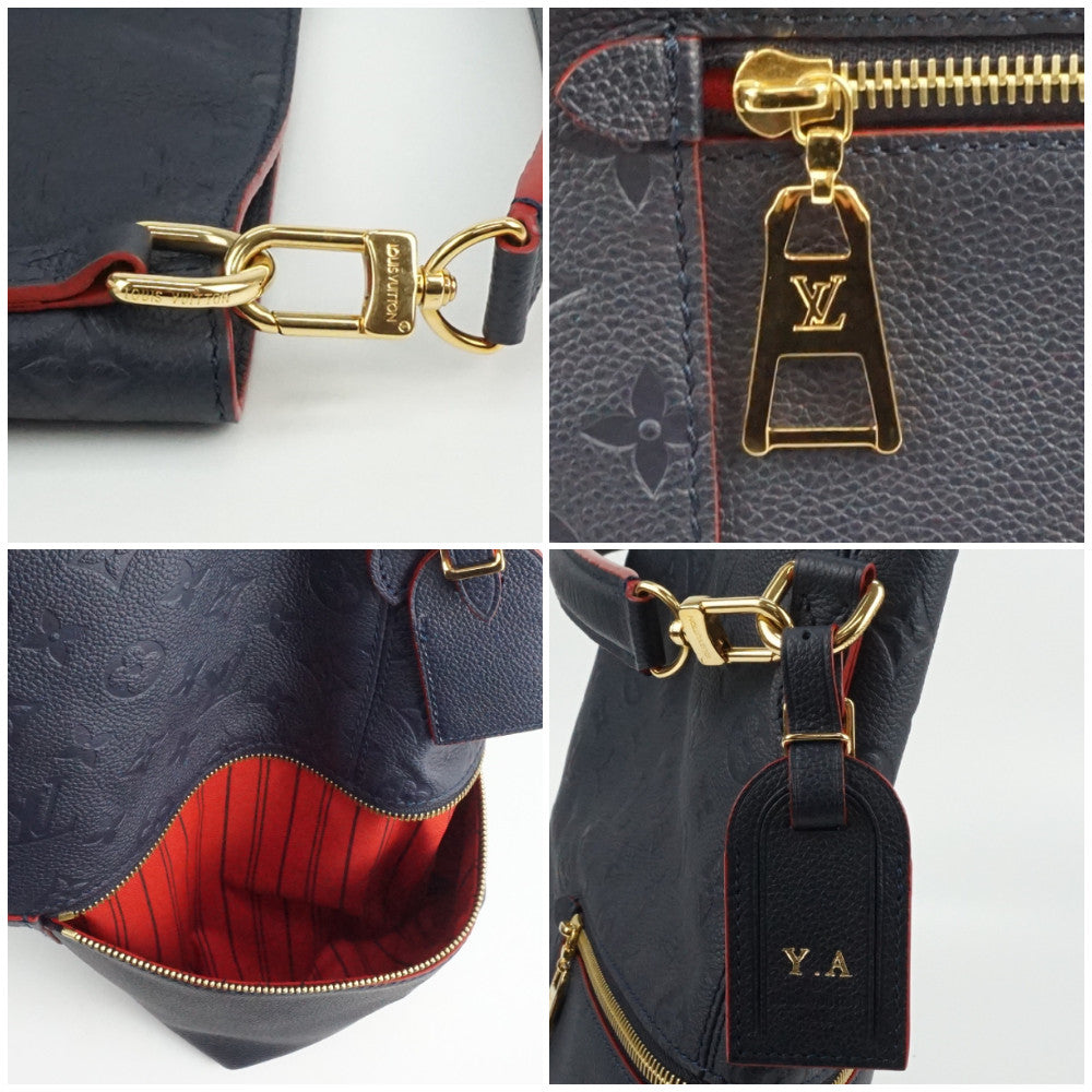 Louis Vuitton Emplant Melie Marine Rouge Navy Hobo Bag