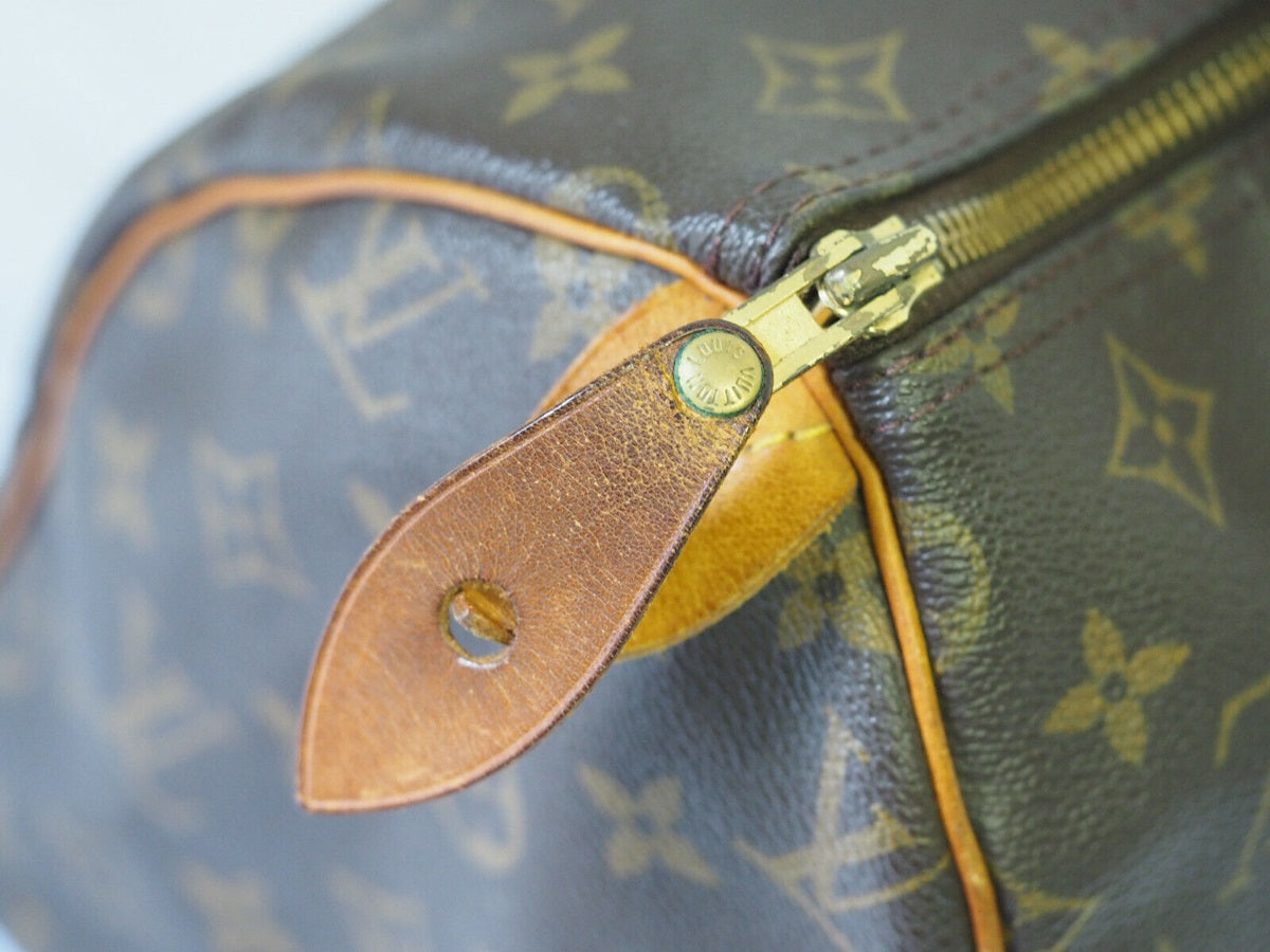 Louis Vuitton Speedy 30 Monogram Brown Handbag
