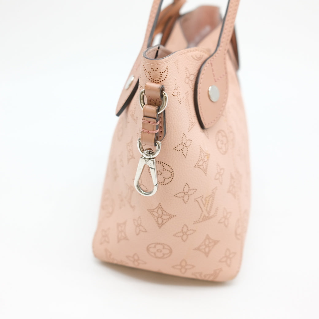 Louis Vuitton Mahina Hina PM Tote Shoulder Bag Monogram Leather Rosewood Pink