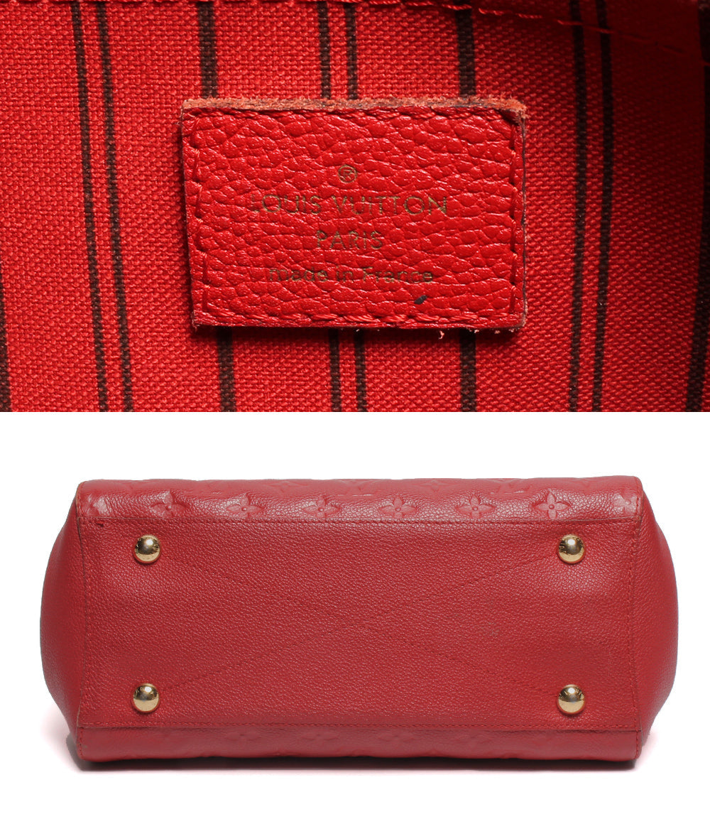 Louis Vuitton 2way Handbag Montaigne MM Monogram Empreinte