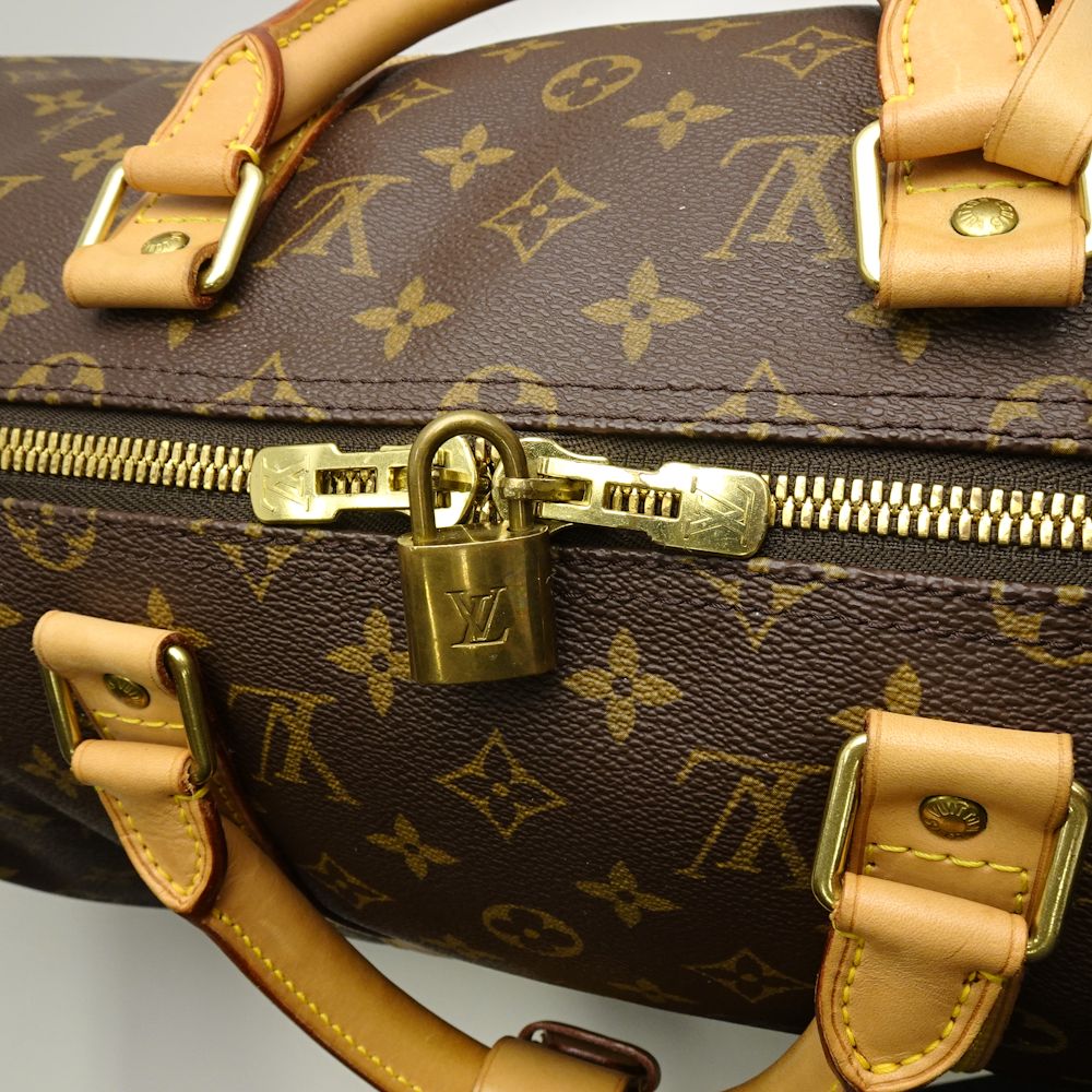 Louis Vuitton Monogram Keepall Bandouliere 50 Brown Boston Bag