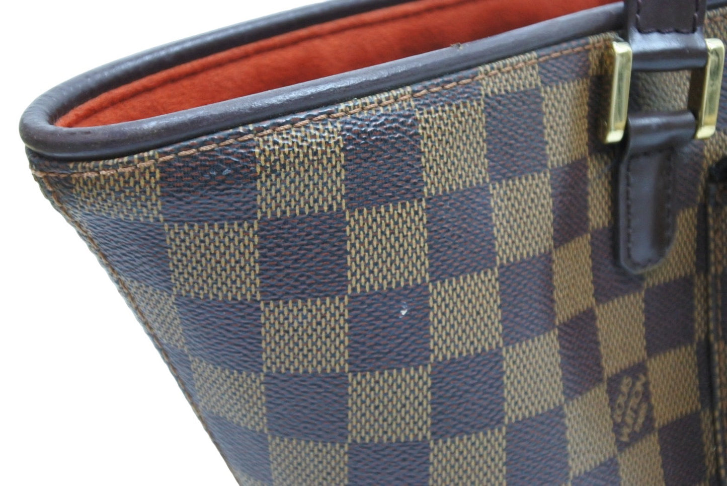 Louis Vuitton Shoulder Bag Tote Bag Manosque PM Damier Ebene Brown