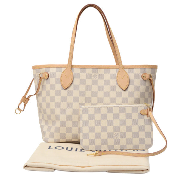 Louis Vuitton  Damier Azur Neverfull PM Handbag