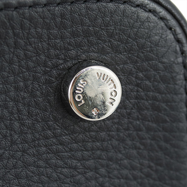 Louis Vuitton Handbag Lockit Revelation Monogram Embossed Calf Leather Black