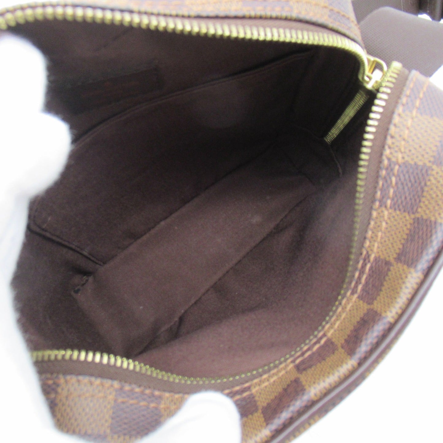 Louis Vuitton Olaf PM Shoulder Bag Pvc Coated Canvas Damier