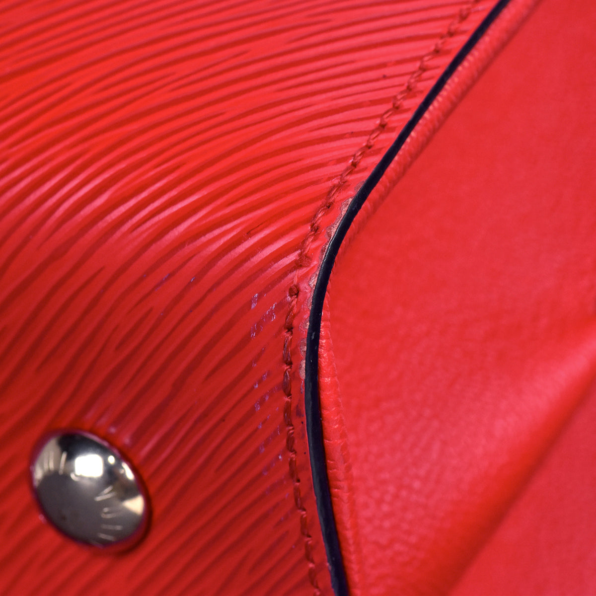 Louis Vuitton Twist 2way Shoulder Bag Tote Bag Epi Coquelicot