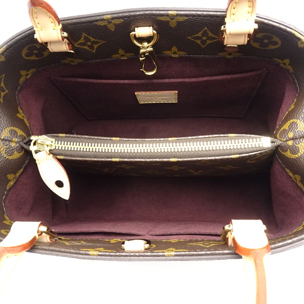 Louis Vuitton Monogram Montaigne BB Brown 2WAY Bag