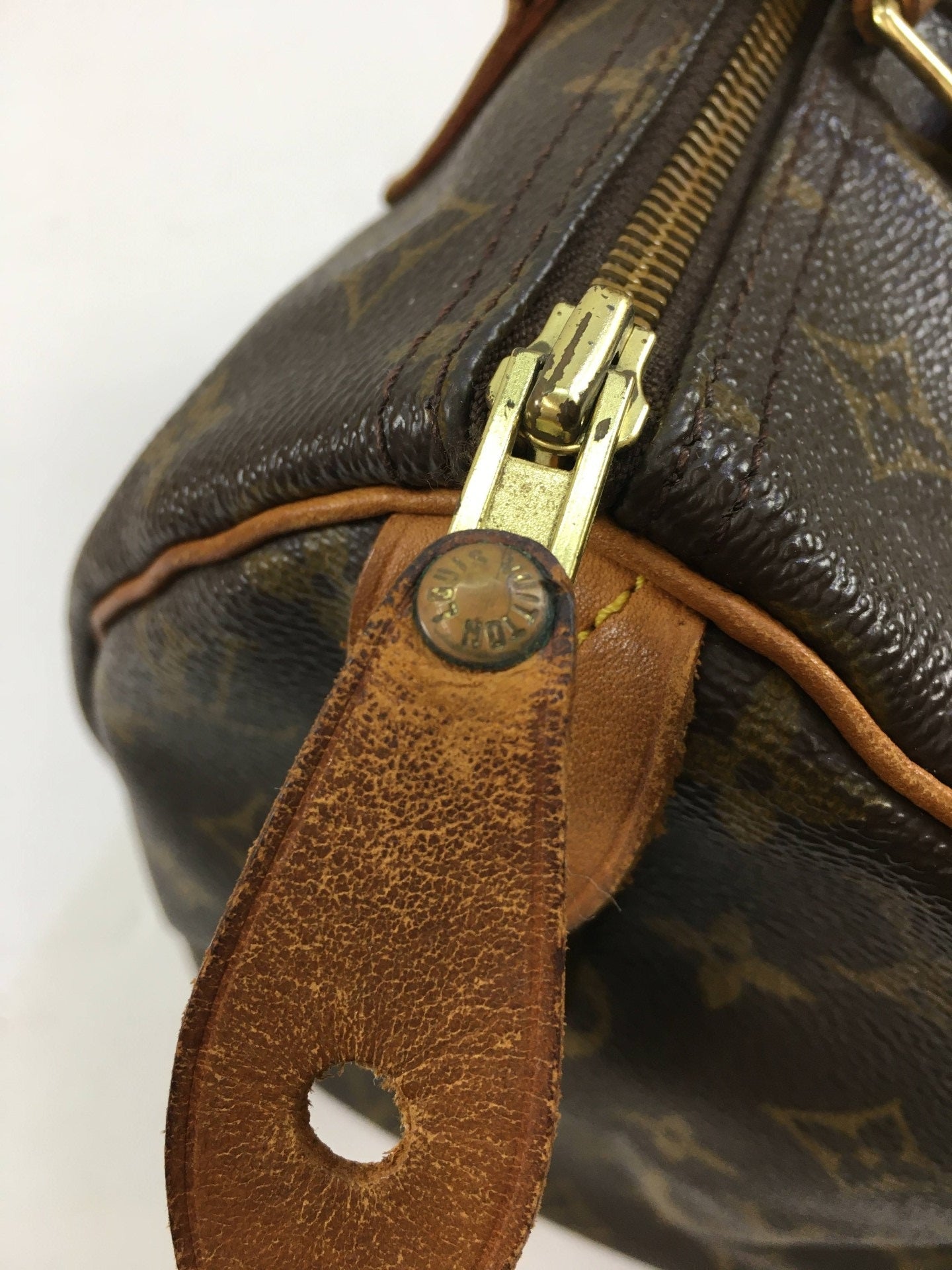 Louis Vuitton Monogram Canvas Handbag Speedy 30