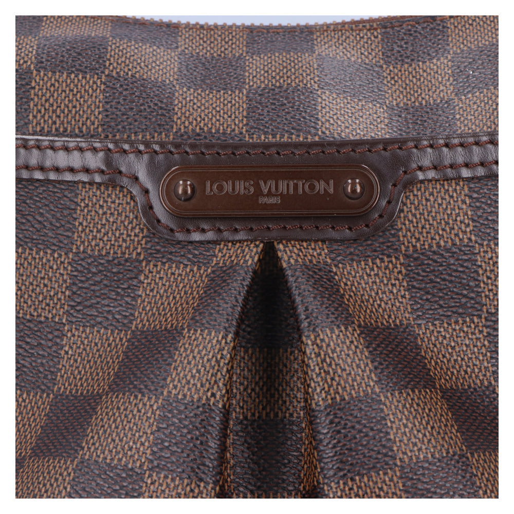 Louis Vuitton Bloomsbury PM Handbag Brown Gold Hardware