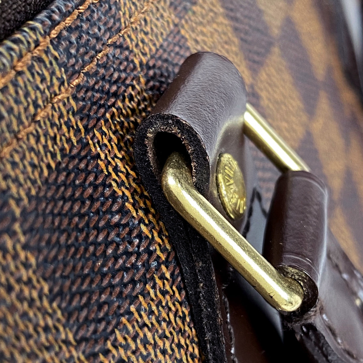 Louis Vuitton Speedy 30 Handbag Boston Handbag Damier Brown