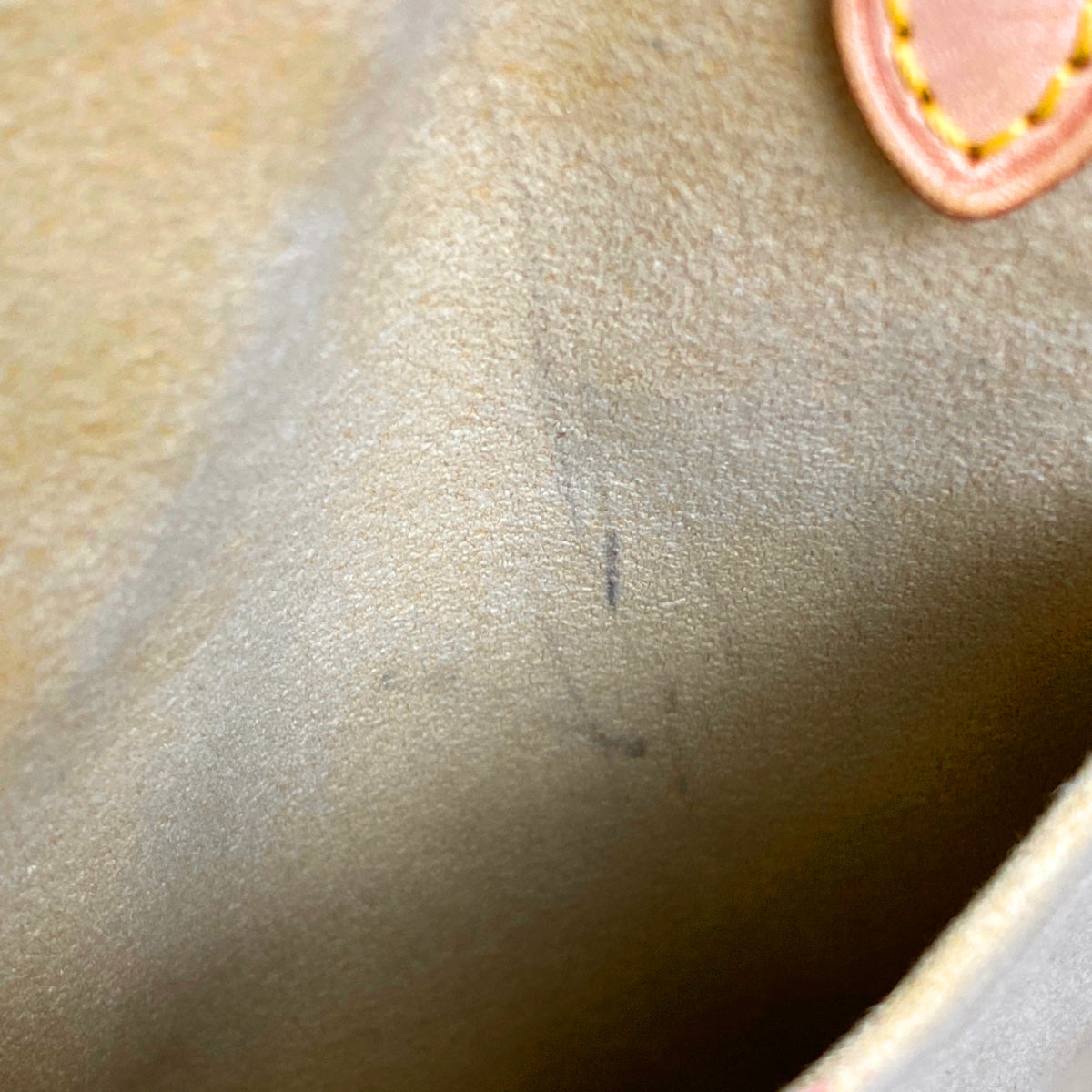 Louis Vuitton Hampstead PM Tote Bag Damier Azur White