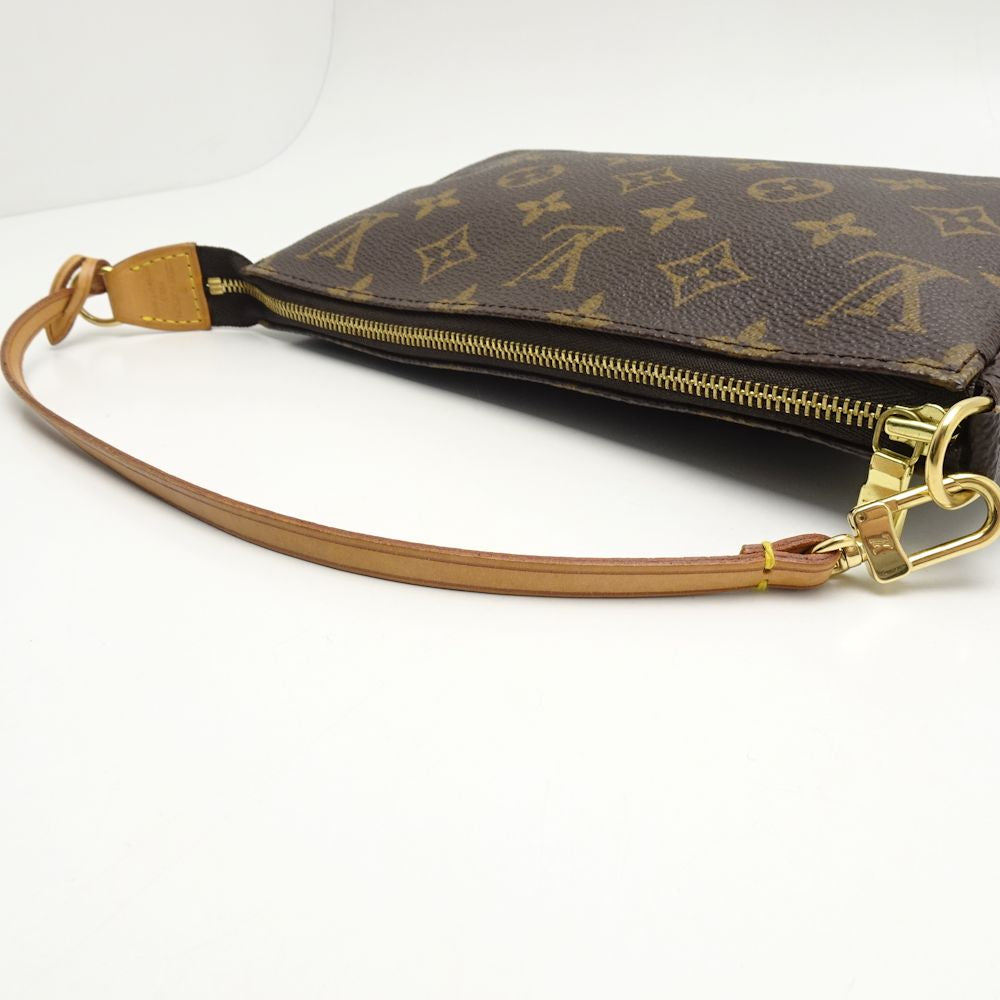 Louis Vuitton Monogram Pochette Accessoire Brown Accessory Pouch