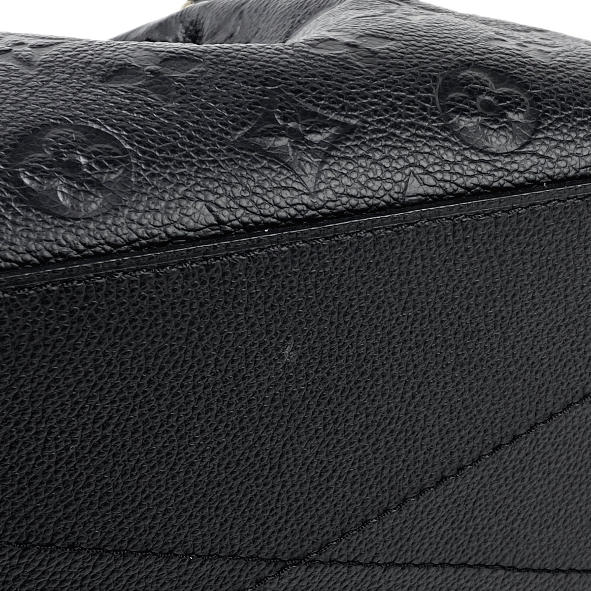 Louis Vuitton Mazarine MM Shoulder Bag Monogram Implant Noir Black