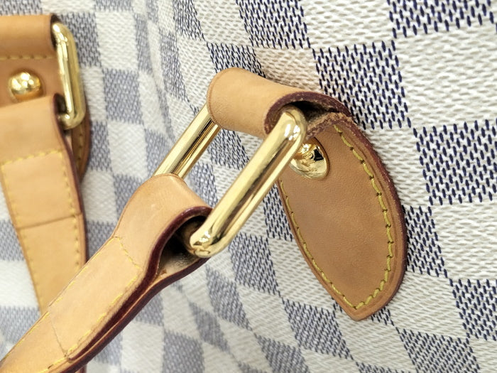 Louis Vuitton Hampstead PM Tote Bag Damier Azur