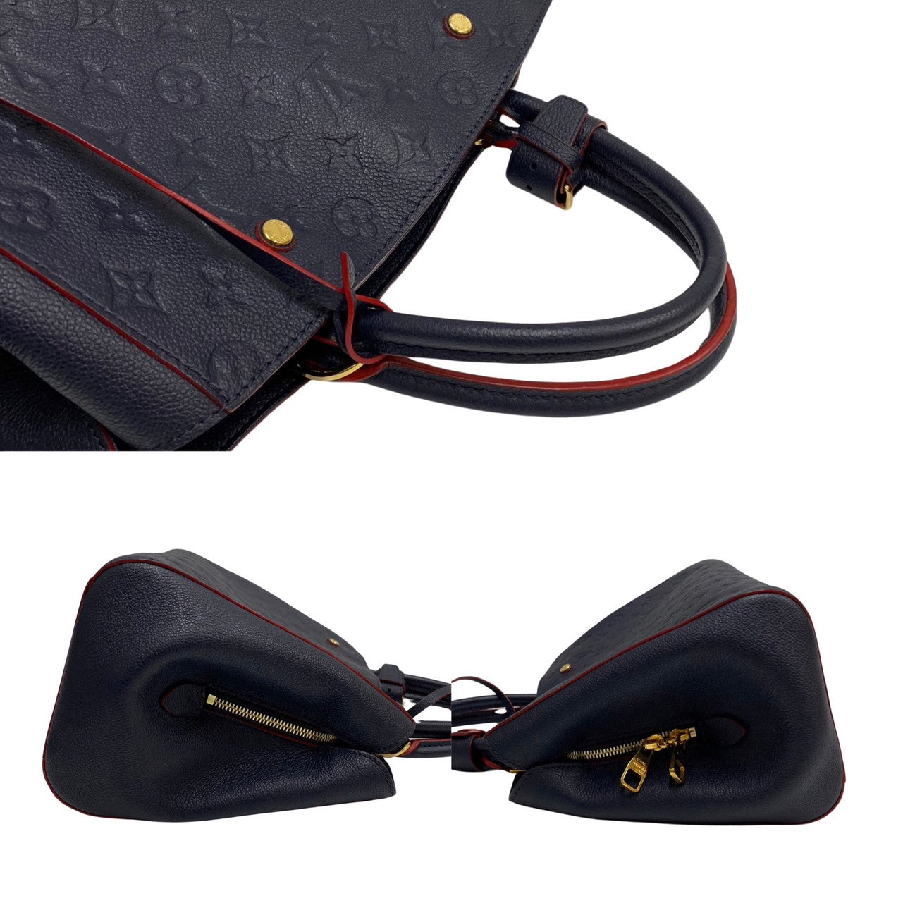 Louis Vuitton Emprene Montaigne MM Leather Navy