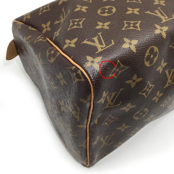 Louis Vuitton Speedy 30 Handbag Mini Boston Bag Monogram