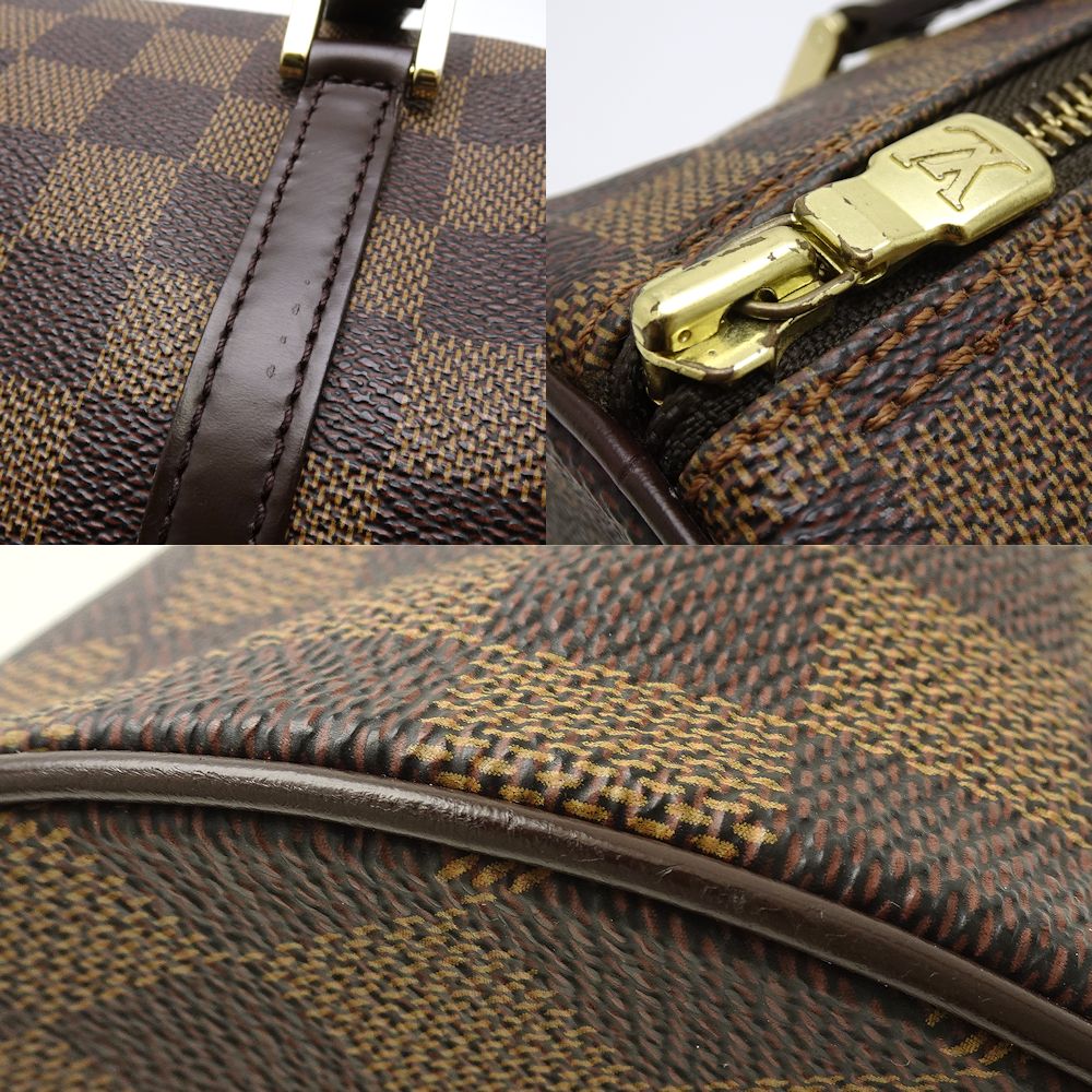Louis Vuitton Handbag Damier Ebene Papillon 30 Brown