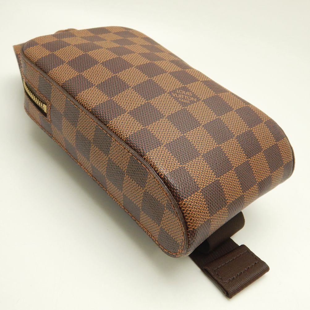 Louis Vuitton Damier Jeronimos Ebene Body Bag Brown