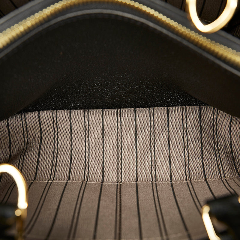 Louis Vuitton Empreinte Montaigne BB Shoulder Bag Black