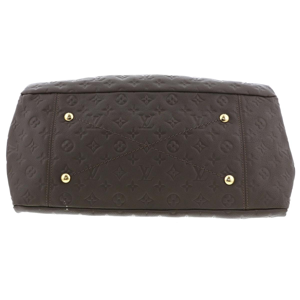 Louis Vuitton Artsy MM Shoulder Bag Empreinte Black