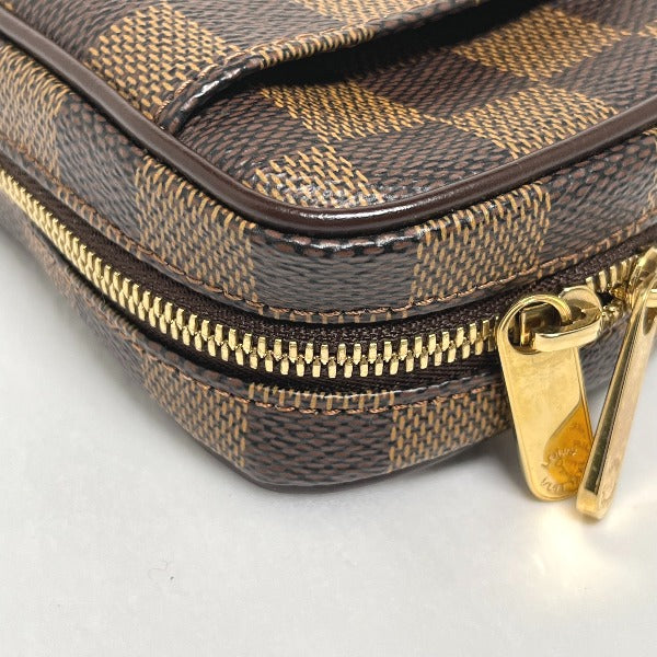 Louis Vuitton Etuio Kapi PM Damier Pouch Brown