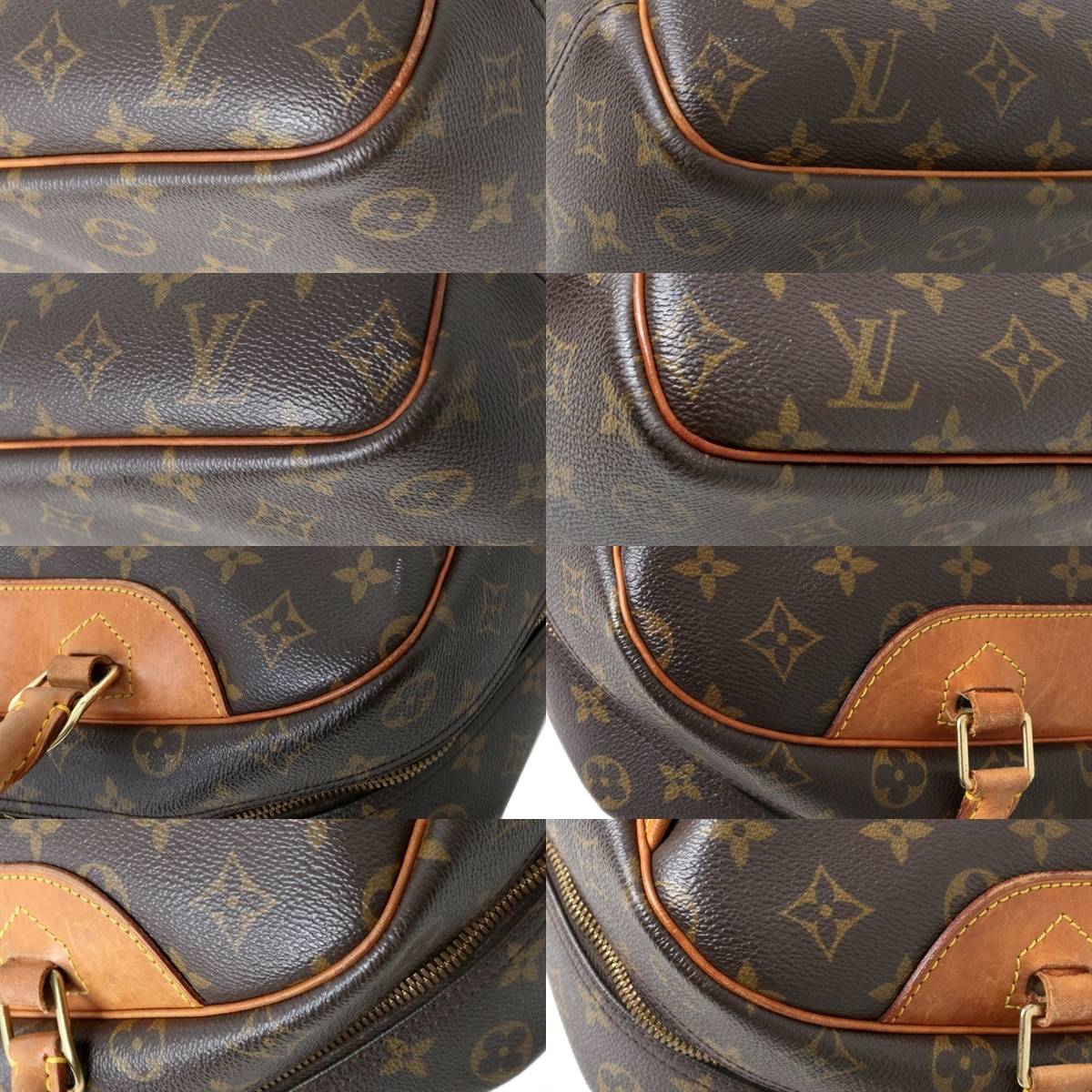 Louis Vuitton Deauville Handbag Boston Bag Monogram