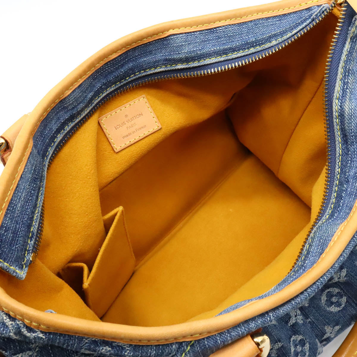 Louis Vuitton Denim NeoCabby MM Tote Shoulder Bag
