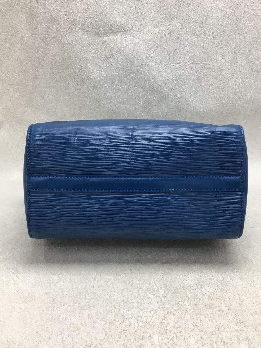Louis Vuitton Speedy 25 Epi BLUL Eather