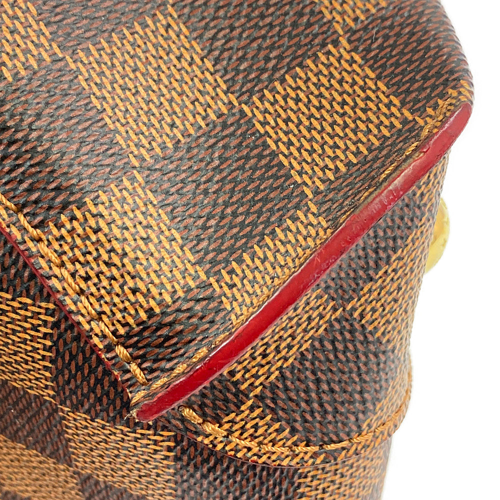 Louis Vuitton Damier Ebene Kaisa Tote PM Handbag Brown