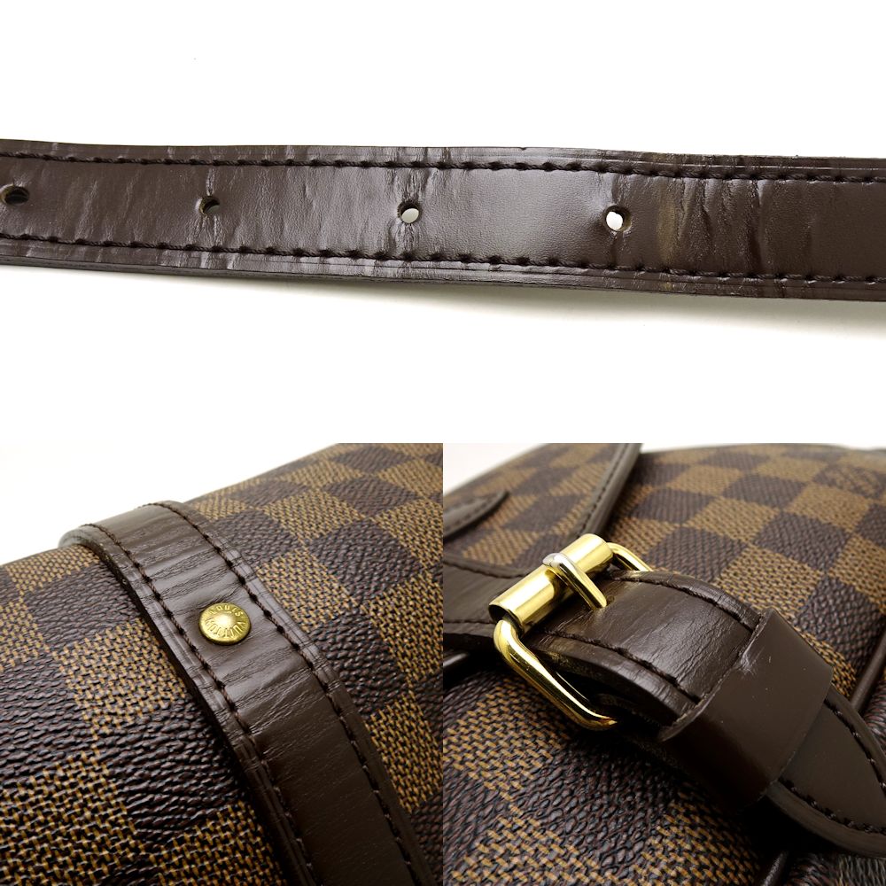 Louis Vuitton Damier Saumur 30 Ebene Diagonal Brown