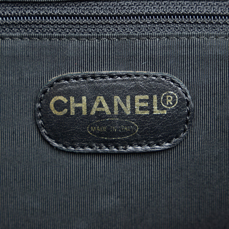 Chanel Coco Mark Tote Bag Shoulder Bag Black