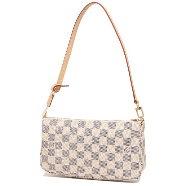 Louis Vuitton Shoulder Bag Damier Azur Pochette