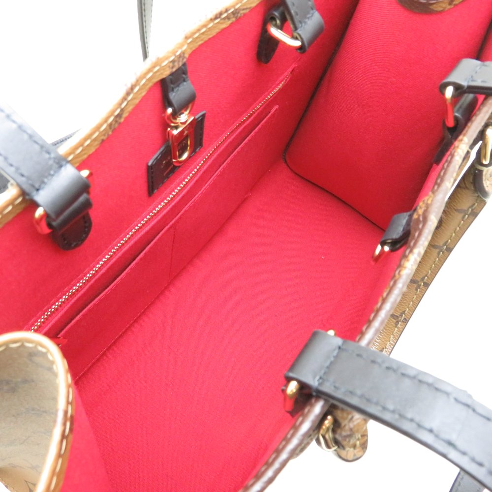 Louis Vuitton Monogram On The Go MM Brown 2WAY Bag