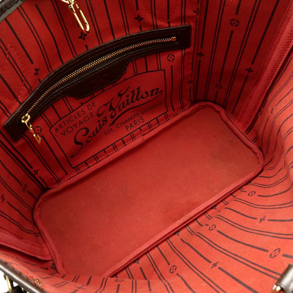 Louis Vuitton Damier Neverfull PM Ebene Tote Bag