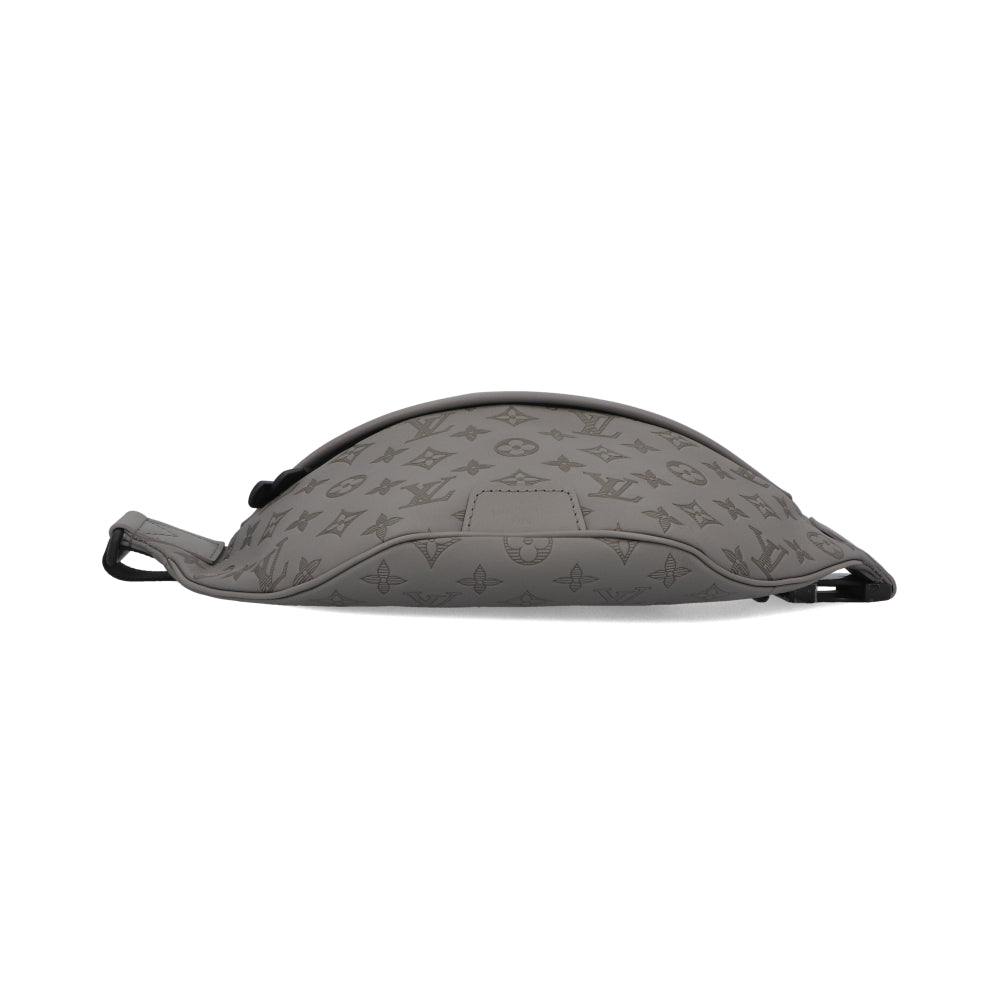 Louis Vuitton Discovery Bum Bag PM Gray Black Hardware Shoulder Bag