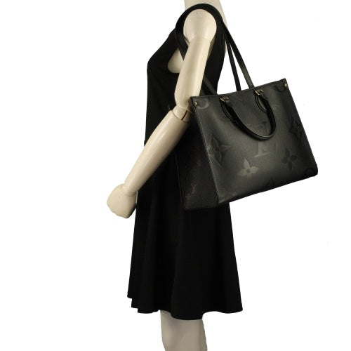 Louis Vuitton Tote Bag On The Go MM Noir