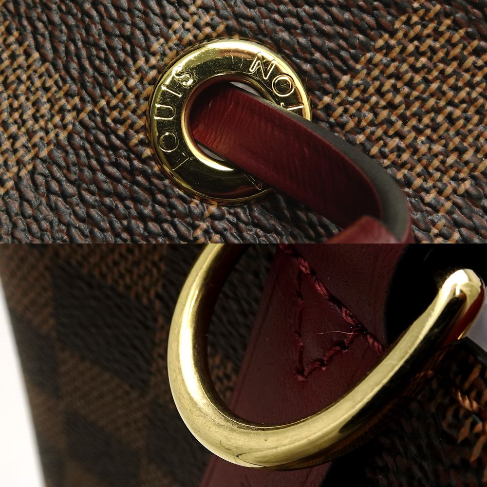 Louis Vuitton  Damier Neonoe Cherry Berry Shoulder Bag Brown