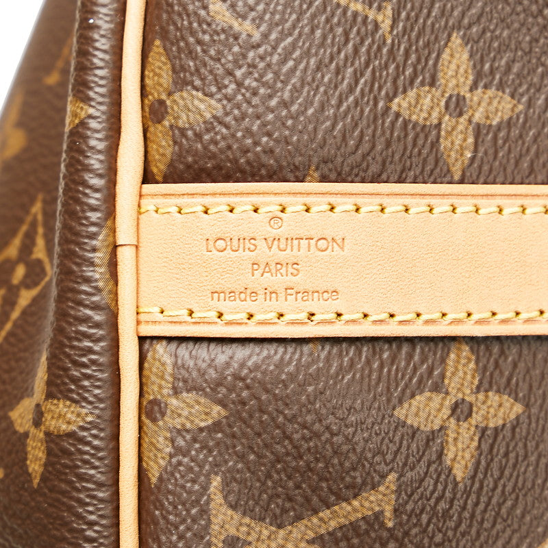 Louis Vuitton Speedy 30 Bandouliere Mini Boston Bag Brown