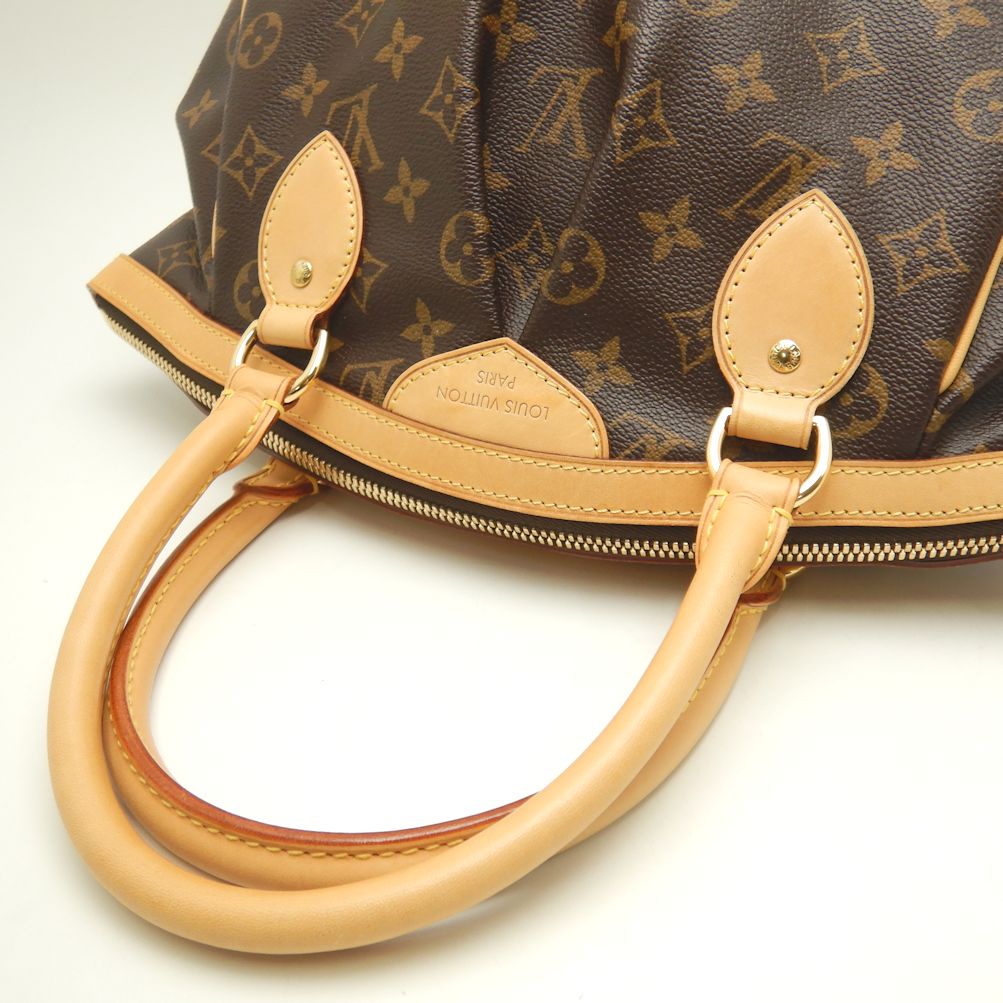 Louis Vuitton Monogram Tivoli PM Brown Handbag